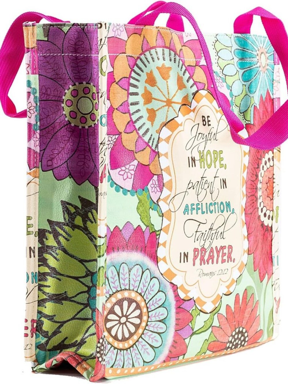 Stylish Bible Study Tote Bag | Durable, Spacious, Perfect for Church & Travel